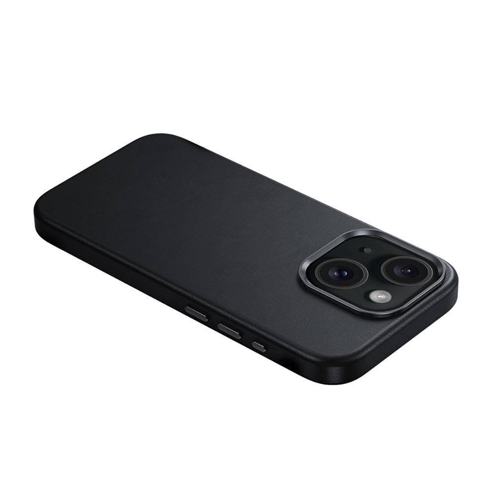 iPhone 15 Kılıf M-safe Şarj Özellikli Benks Vintage Leather Kılıf