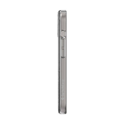 Apple iPhone 15 Kılıf Magsafe Şarj Özellikli Parlayan Simli Şeffaf Lisanslı Switcheasy Starfield-M Kapak Renksiz
