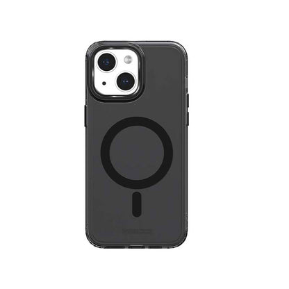 iPhone 15 Kılıf M-safe Şarj Özellikli Saydam Arka Yüzey Recci Crystal Color Serisi Kılıf