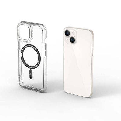 Apple iPhone 15 Kılıf Magsafe Şarj Özellikli Wiwu Basic Color J Serisi Kapak Gri