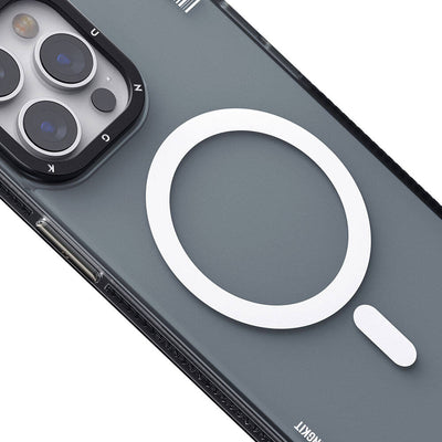 Apple iPhone 15 Kılıf Magsafe Şarj Özellikli Youngkit Jiansha Serisi Kapak Siyah
