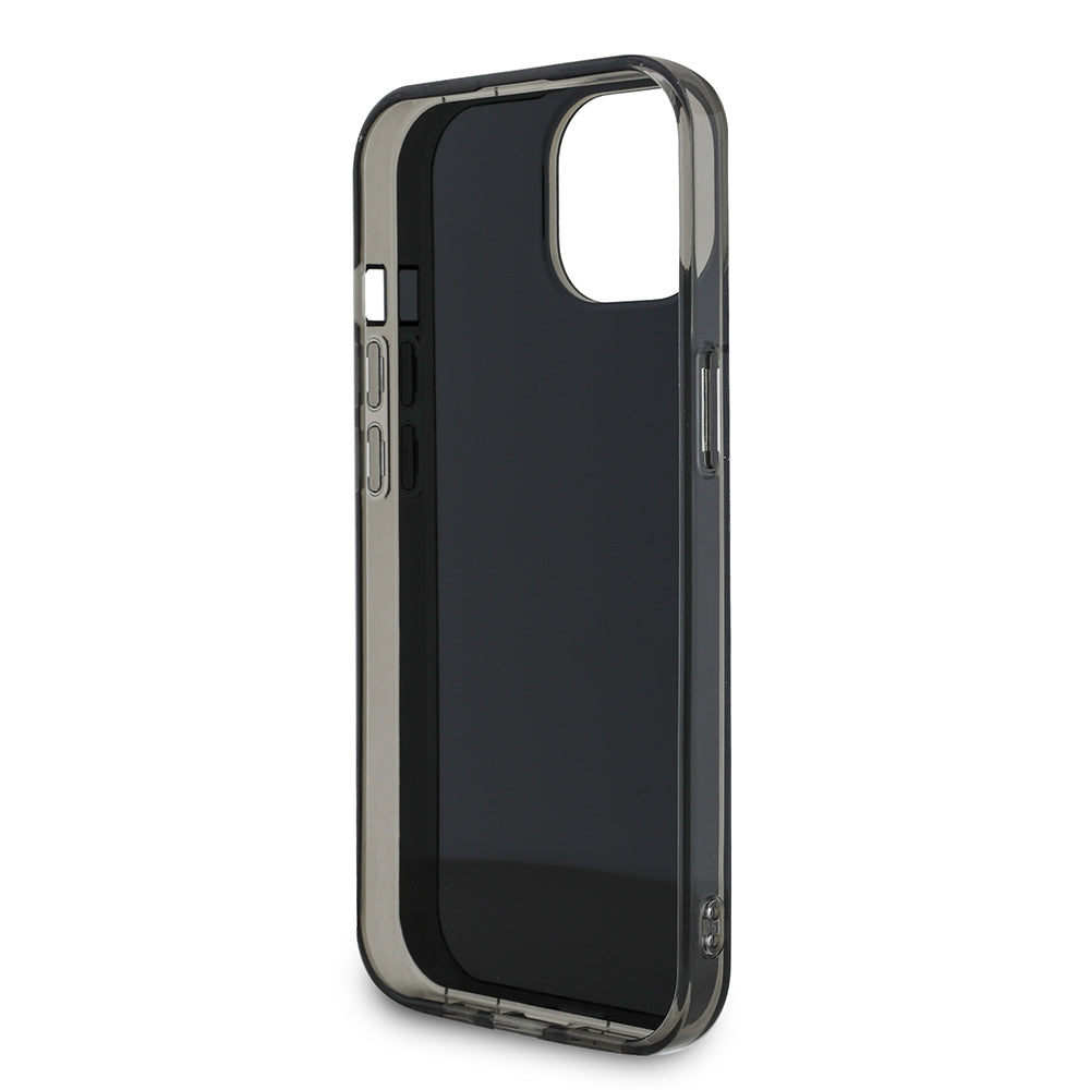 iPhone 15 Kılıf Mercedes Benz Orjinal Lisanslı New Urban 3 IML Baskılı Paralel Çizgi Desenli Kılıf