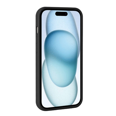 Apple iPhone 15 Kılıf Parlak Taşlı Tasarım Zore Pırlanta Kapak Gri