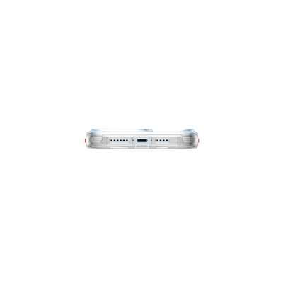 Apple iPhone 15 Kılıf SkinArma Magsafe Şarj Özellikli Yazı Desenli Airbag Tasarımlı Orion Kapak Siyah