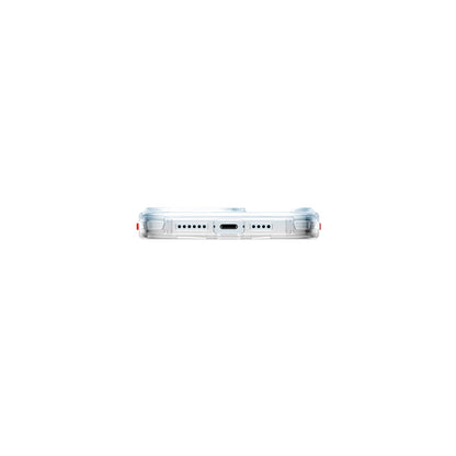 iPhone 15 Kılıf SkinArma Şeffaf Airbag Tasarımlı M-safe Şarj Özellikli Saido Kılıf