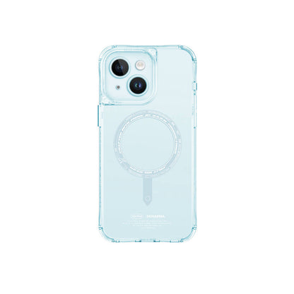 iPhone 15 Kılıf SkinArma Şeffaf Airbag Tasarımlı M-safe Şarj Özellikli Saido Kılıf