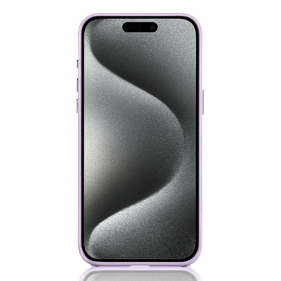 Apple iPhone 15 Kılıf Suni Deri Tasarımlı Pynana Starry Serisi Kapak Pembe