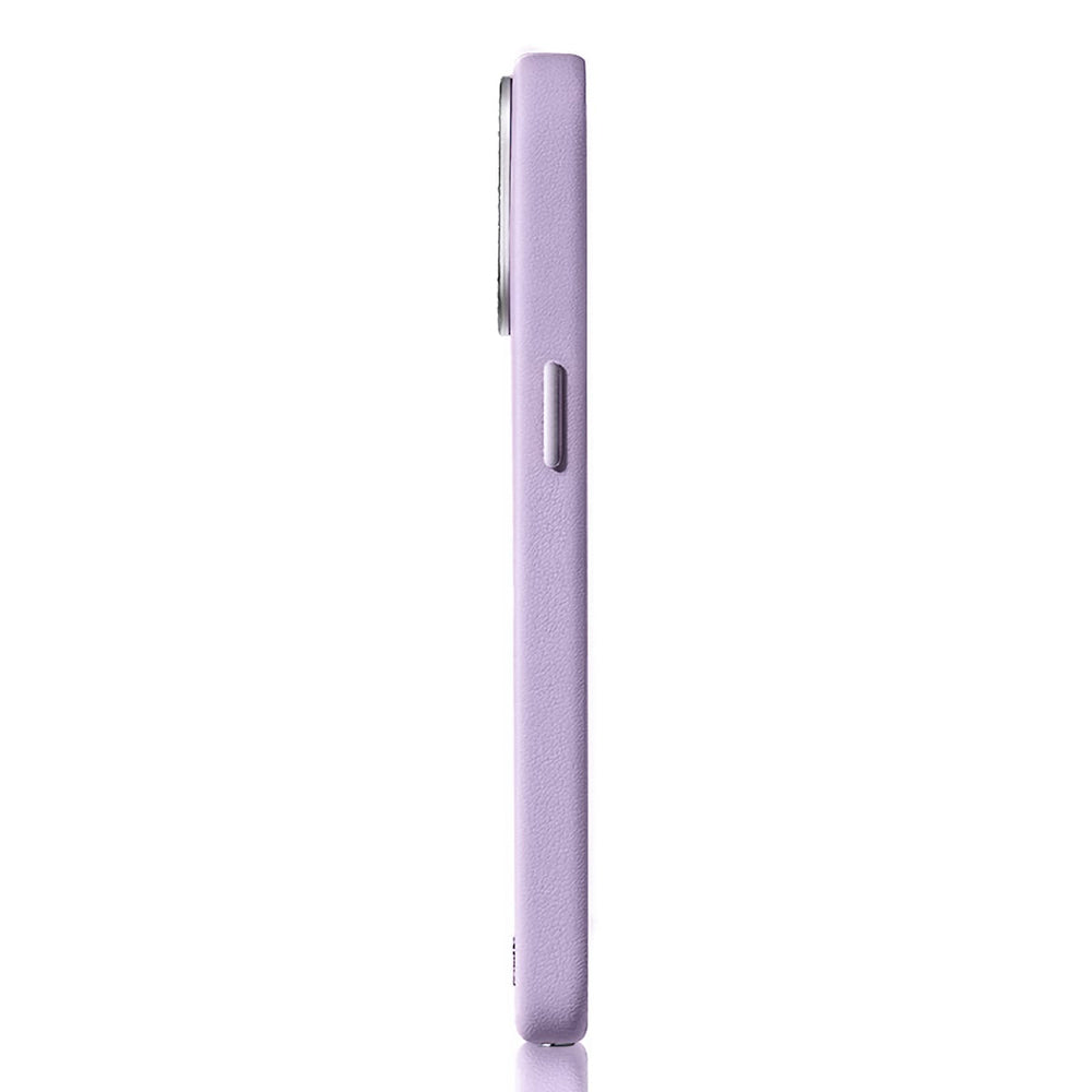 Apple iPhone 15 Kılıf Suni Deri Tasarımlı Pynana Starry Serisi Kapak Pembe