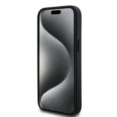 Apple iPhone 15 Kılıf U.S. Polo Assn. Orjinal Lisanslı Baskı Logolu PU Kartlıklı Kapak Kırmızı