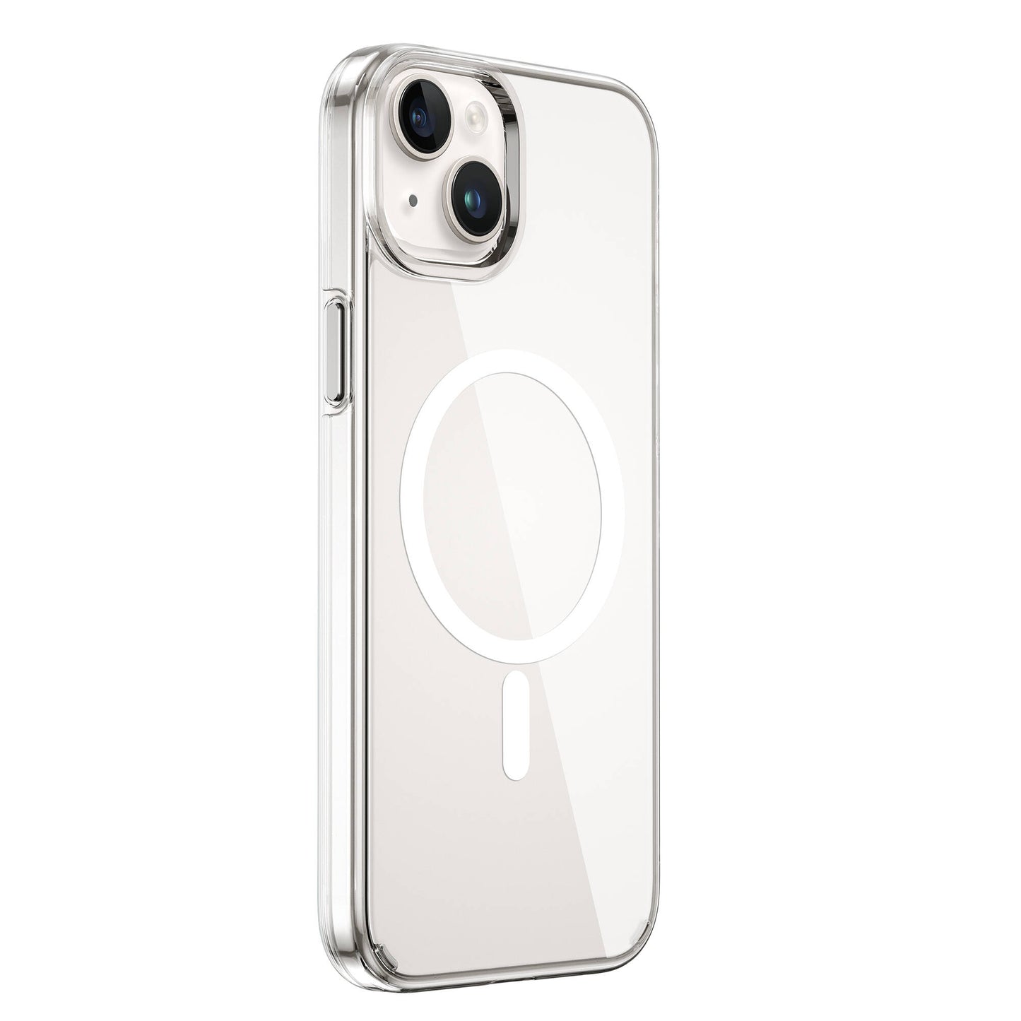 iPhone 15 Kılıf Wiwu FYY-014 M-safe Şarj Özellikli Şeffaf Kılıf