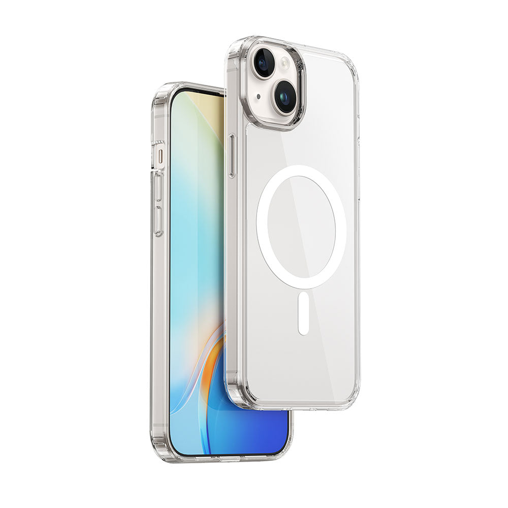 iPhone 15 Kılıf Wiwu MCC-101 Magnetic Crystal Sert PC Kılıf