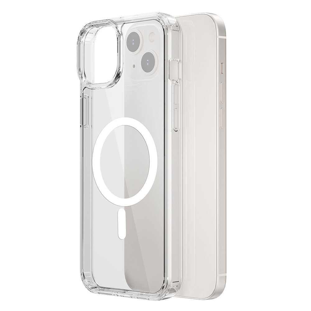 iPhone 15 Kılıf Wiwu MCC-101 Magnetic Crystal Sert PC Kılıf
