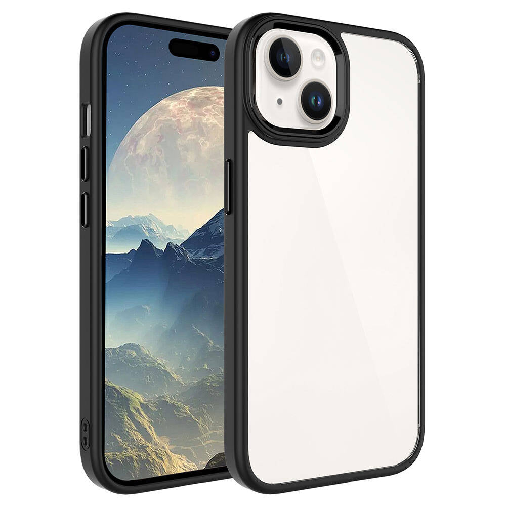 iPhone 15 Kılıf Zore Krom Kılıf