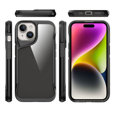 Apple iPhone 15 Kılıf Zore T-Max Kapak Koyu Gri