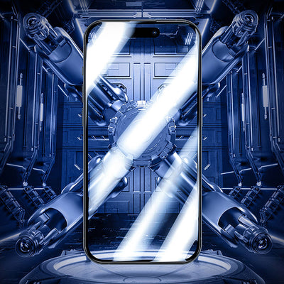 Apple iPhone 15 Plus Benks Glass Warrior HD Cam Ekran Koruyucu + Kolay Uygulama Aparatlı Siyah