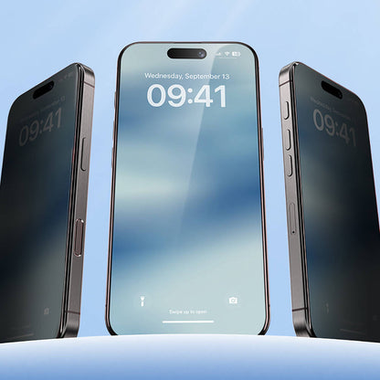 iPhone 15 Plus Benks Ultra Shield 0.4mm Privacy Ekran Koruyucu + Kolay Uygulama Aparatlı