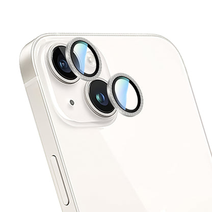 iPhone 15 Plus CaseWorld Alloy Sparkling Diamond Serisi Taşlı Lens Koruyucu