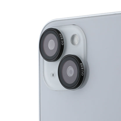 iPhone 15 Plus Guess Orjinal Lisanslı Metal Kamera Lens Koruyucu
