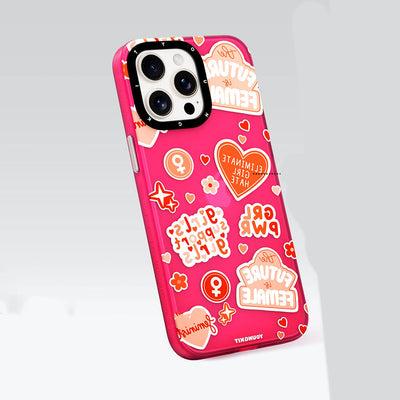 Apple iPhone 15 Plus Kılıf Bethany Green Tasarımlı Youngkit Sweet Language Kapak Gri
