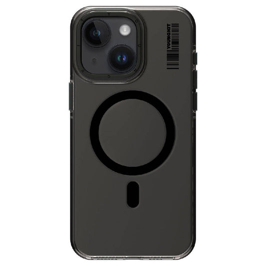 iPhone 15 Plus Kılıf M-safe Şarj Özellikli Şeffaf Youngkit Crystal Shield Serisi Kılıf