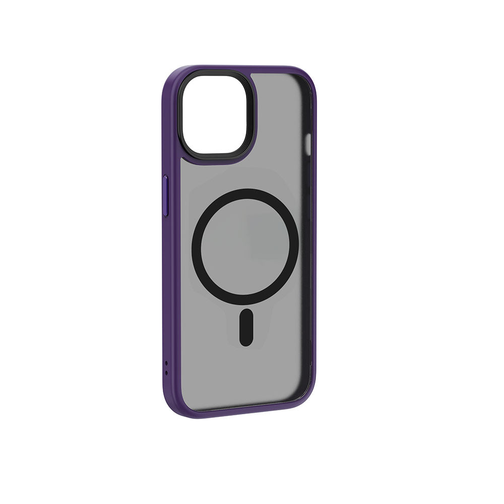 iPhone 15 Plus Kılıf Wiwu FGG-011 M-safe Şarj Özellikli Kamera Korumalı Kılıf