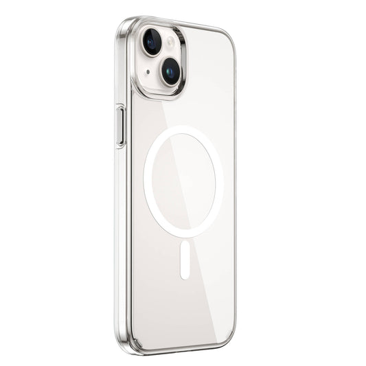 iPhone 15 Plus Kılıf Wiwu FYY-014 M-safe Şarj Özellikli Şeffaf Kılıf