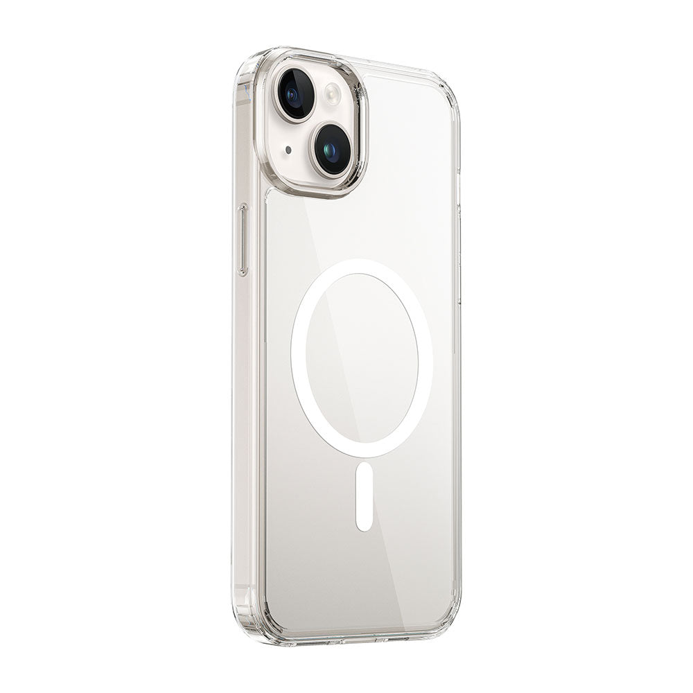 iPhone 15 Plus Kılıf Wiwu MCC-101 Magnetic Crystal Sert PC Kılıf