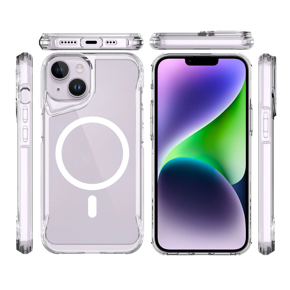 iPhone 15 Plus Kılıf Zore M-safe Şarj Özellikli T-Max M-safe Kılıf