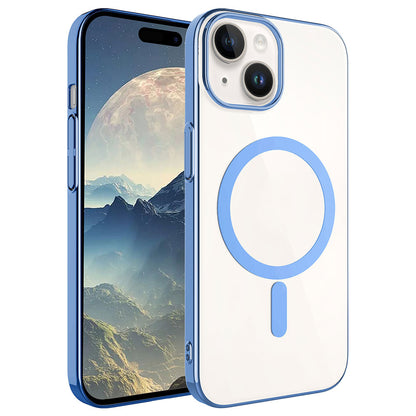 iPhone 15 Plus Kılıf Zore Wireless Şarj Özellikli Pixel M-safe Kılıf