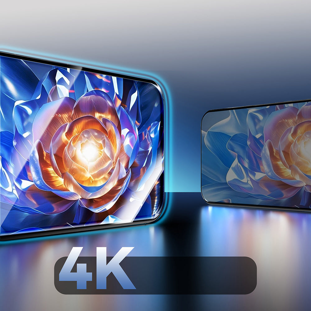 iPhone 15 Plus Mohseven Safir Coating HD Temperli Cam Ekran Koruyucu