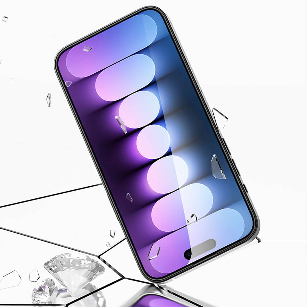 iPhone 15 Plus Recci RSP-A18AP Privacy Temperli Cam Ekran Koruyucu