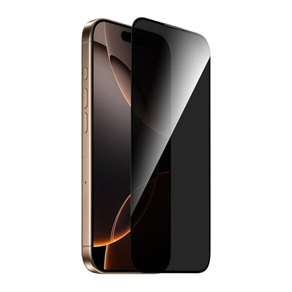 iPhone 15 Plus Wiwu GT-021 Titan Guard Serisi Şok Emici Hibrit Polimer Privacy Ekran Koruyucu Film + Kolay Uygulama Aparatı