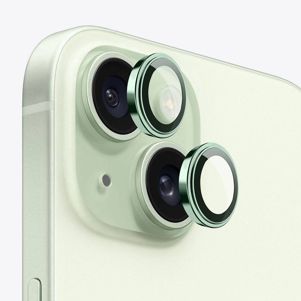 iPhone 15 Plus Wiwu Lens Guard Metal Kamera Lens Koruyucu