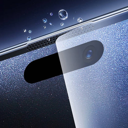 iPhone 15 Plus Wiwu SQ-008 Oleofobik Easy Install Darbeye Karşı Dayanıklı Temperli Cam Ekran Koruyucu + Kolay Uygulama Aparatlı