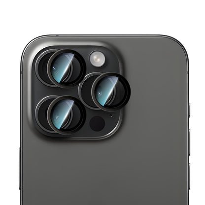 iPhone 15 Pro Max CaseWorld Alloy Serisi Oleofobik Anti Reflective Kamera Lens Koruyucu