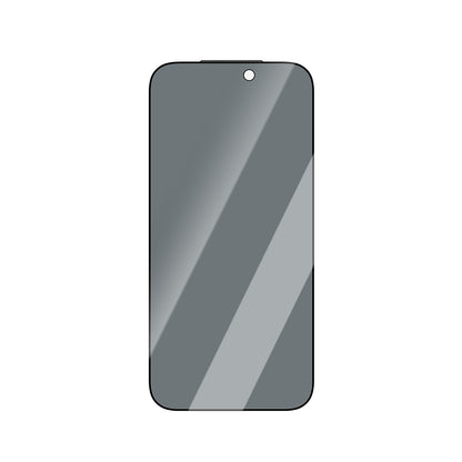 iPhone 15 Pro CaseWorld Applicator Serisi 2.5D Eyesafe Mavi Işık Teknolojili 0.33mm Privacy Temperli Cam Ekran Koruyucu + Uygulama Aparatı