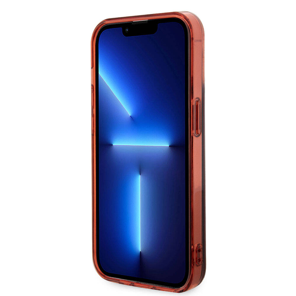 iPhone 15 Pro Kılıf AMG Orjinal Lisanslı Çift Katmanlı Şeffaf Büyük Logo Kılıf