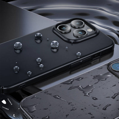 Apple iPhone 15 Pro Kılıf Benks Ultra İnce PC Kapak Gri