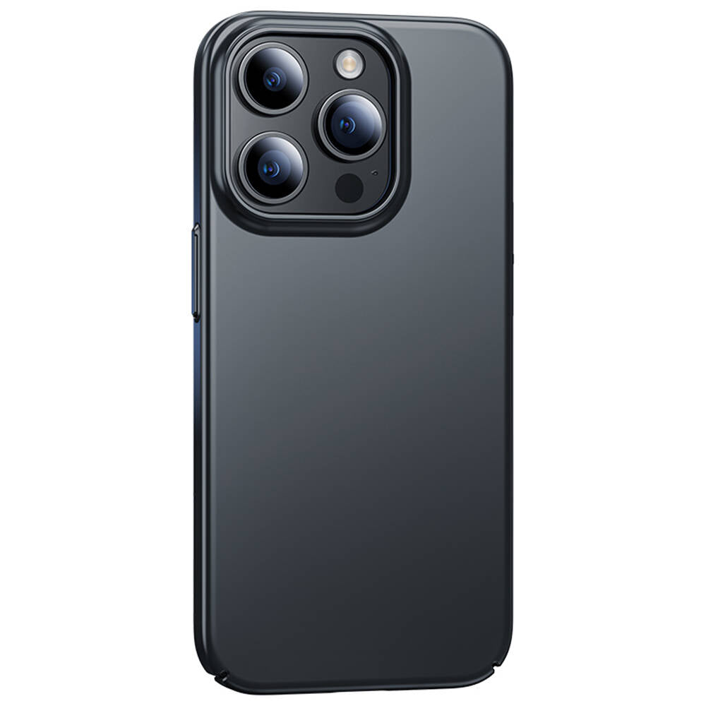 Apple iPhone 15 Pro Kılıf Benks Ultra İnce PC Kapak Gri