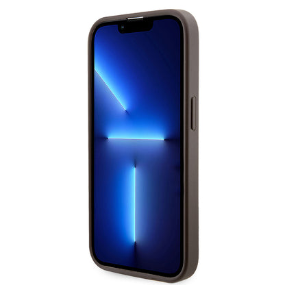 iPhone 15 Pro Kılıf Guess Orjinal Lisanslı M-safe Şarj Özellikli 4G Şerit Tasarımlı Printed Kılıf