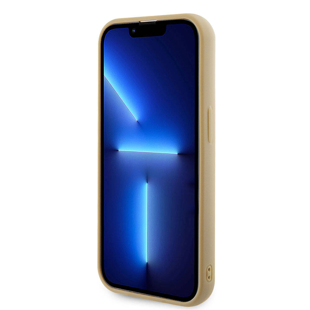 iPhone 15 Pro Kılıf Guess Orjinal Lisanslı Yazı Logolu Disco Script Metal Kılıf
