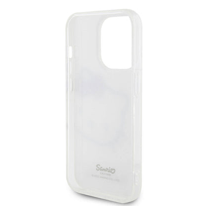 iPhone 15 Pro Kılıf Hello Kitty Orjinal Lisanslı Yazı ve İkonik Logolu Kitty Head Kılıf