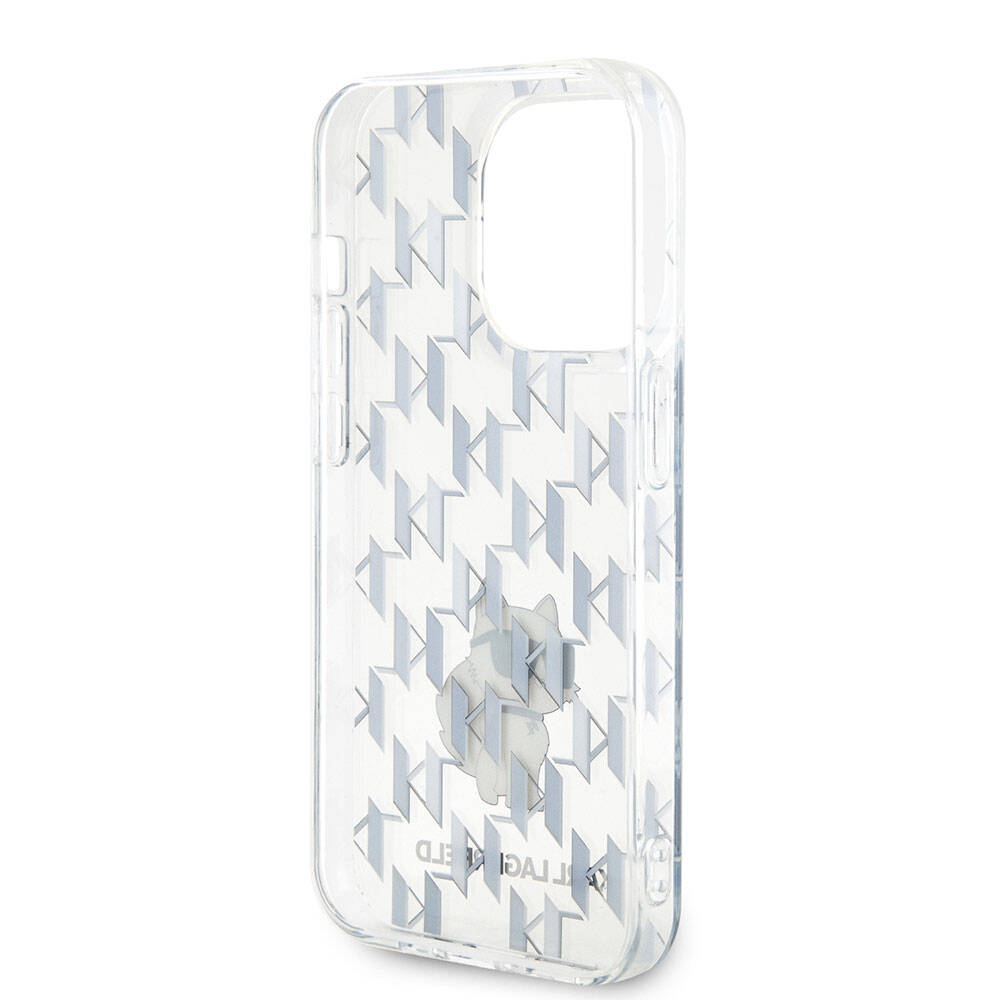 iPhone 15 Pro Kılıf Karl Lagerfeld IML C Monogram Orjinal Lisanslı Kılıf