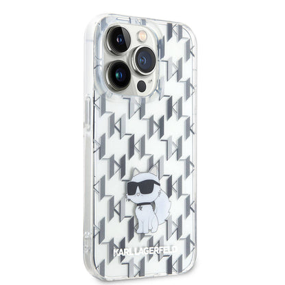 iPhone 15 Pro Kılıf Karl Lagerfeld IML C Monogram Orjinal Lisanslı Kılıf