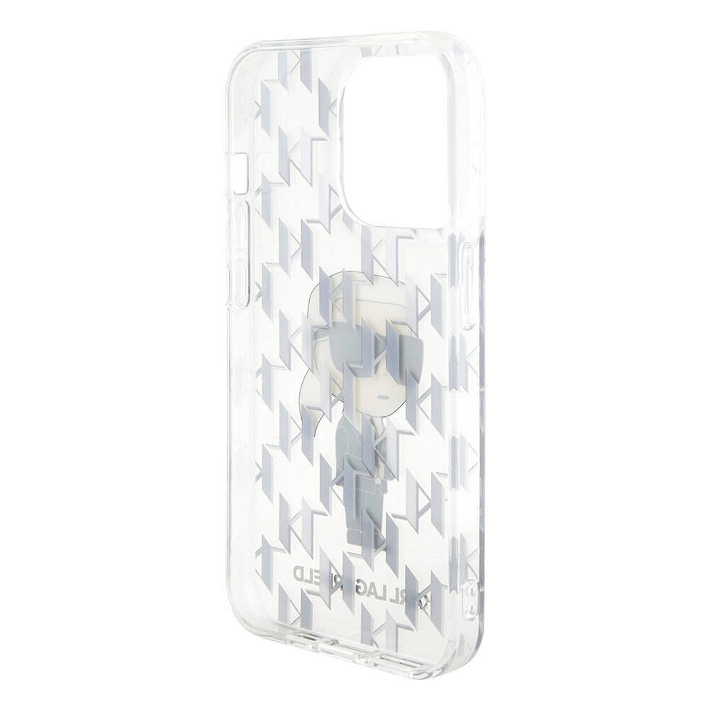 iPhone 15 Pro Kılıf Karl Lagerfeld IML İkonik Monogram Orjinal Lisanslı Kılıf