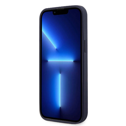 iPhone 15 Pro Kılıf Lacoste Orjinal Lisanslı M-safe Şarj Özellikli PU Deri Görünümlü Kartlıklı Karışık Monogram Desenli Kılıf