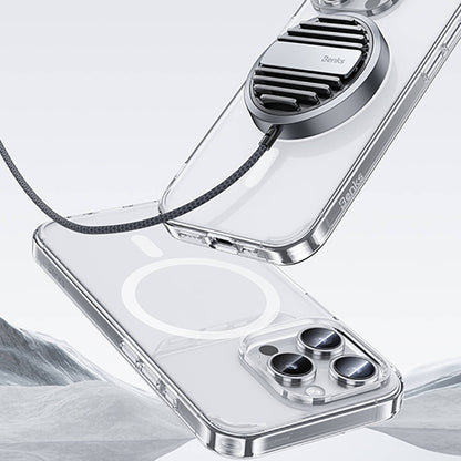iPhone 15 Pro Kılıf M-safe Şarj Özellikli Airbagli Şeffaf Benks LucentPro Serisi Kılıf