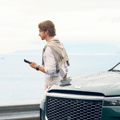 iPhone 15 Pro Kılıf M-safe Şarj Özellikli Aramid Fiber Pitaka Tactile Woven Starpeak Serisi Over The Horizon Kılıf