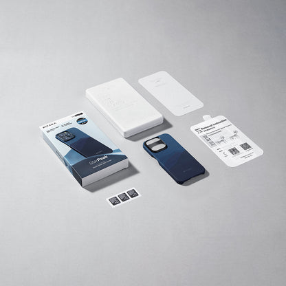 iPhone 15 Pro Kılıf M-safe Şarj Özellikli Aramid Fiber Pitaka Tactile Woven Starpeak Serisi Over The Horizon Kılıf