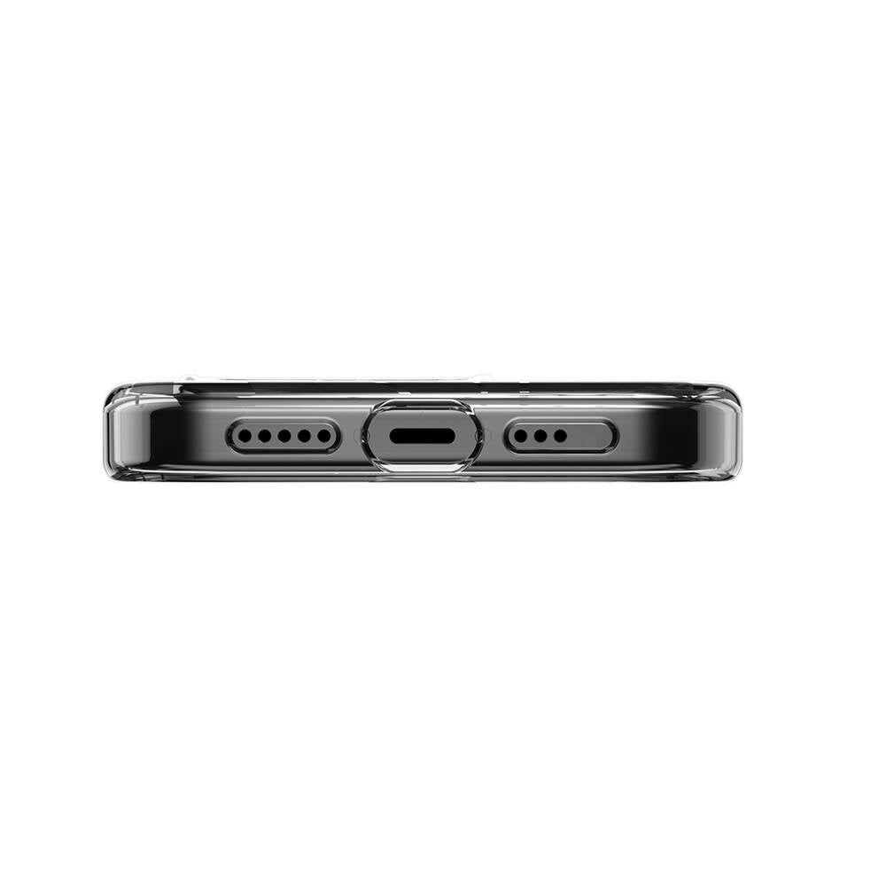Apple iPhone 15 Pro Kılıf Magsafe Şarj Özellikli Çift IMD Baskılı Lisanslı Switcheasy Artist-M Asanoha Kapak Gri